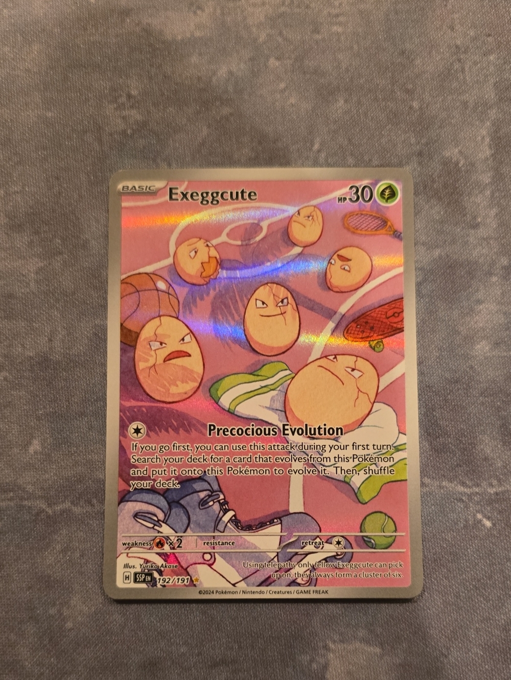 Exeggcute 192/191 Surging Sparks Pokemon TCG (Near Mint Condition)!